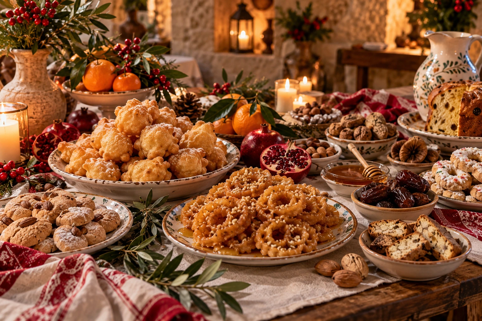 Spécialités gourmandes de Noël dans les Pouilles